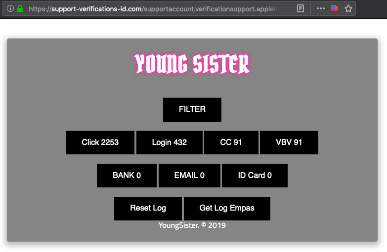dave_daves's tweet photo. Badly deployed #YoungSister kit
hxxps://support-verifications-id.com #UnifiedLayer
https://t.co/1o3YZpMOuF
@PhishingAi @nullcookies @x42x5a @ANeilan @tiketiketikeke @ninoseki https://t.co/fURw7Tbjd9