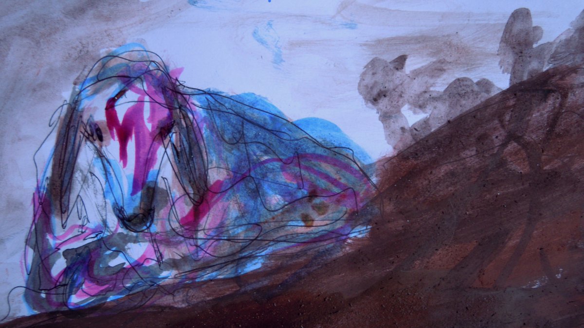 mauropale1's tweet photo. #ritratto #portrait #drawings #painting #paintings #art #tempera #pitturamista  #Pencildrawing #biro #ballpoint #chalks #pecora #scheep
la pecora - carboncino bagnato-inchiostro
the scheep- wet charcoal-ink https://t.co/nfyU8kzvnO