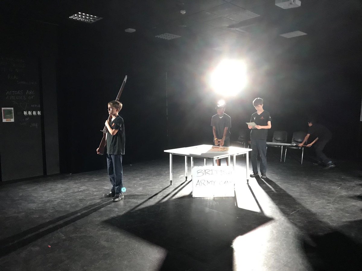 JISDrama's tweet photo. Year 9 Devising Performances yesterday. Superb work, developed by them. #jisdrama #lightingandsound #excellence https://t.co/S0fUxhvtTW