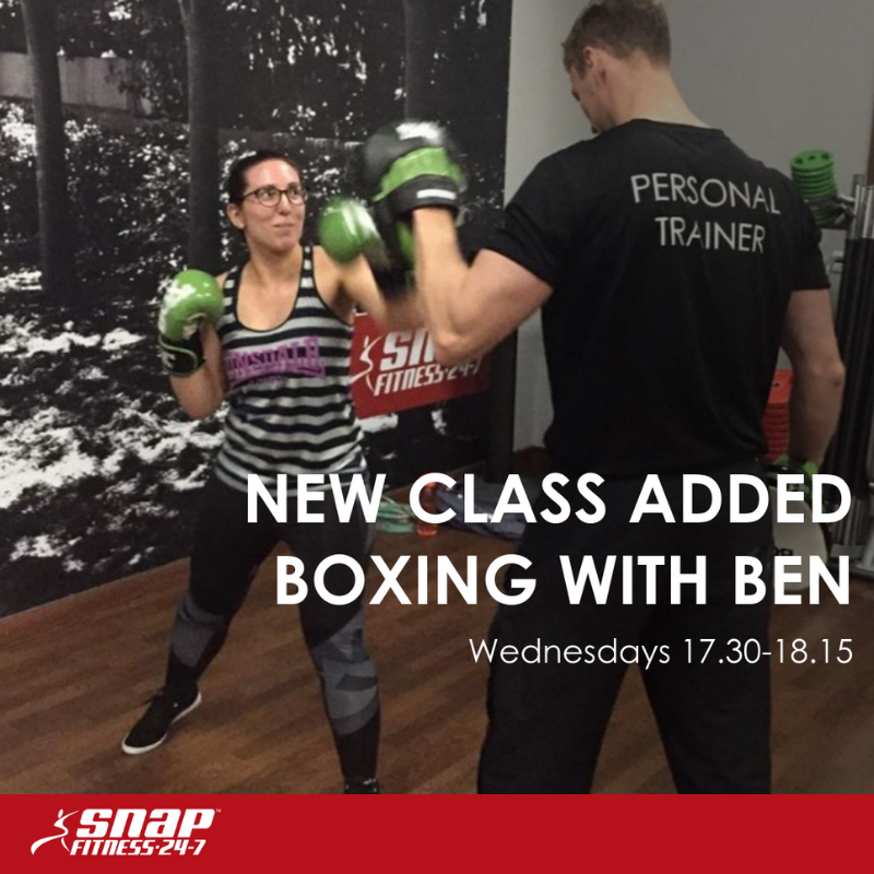 SnapStAustell's tweet photo. * NEW class added*

Boxing class with Ben, Wednesdays at 17:30 to 18:15pm, Starting 8th May! 🥊 https://t.co/Bc74HZ8zR9