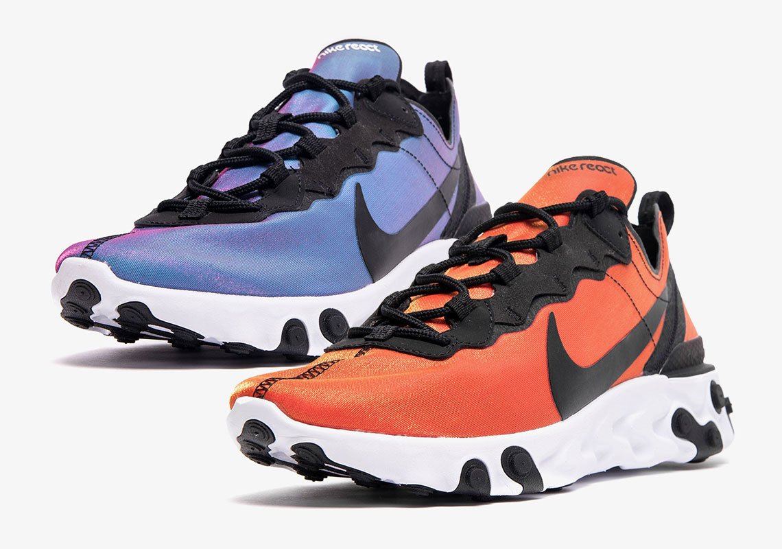 snkrdunk_jp's tweet image. 【🔥5/2発売】
NIKE「REACT ELEMENT 55」から日の出と夕暮れをイメージした2つの新色がスタンバイ!
国内価格:¥15,120
国内発売:2019年5月2日
📱snkrdunk.com/articles/8118/
#nike #REACTELEMENT