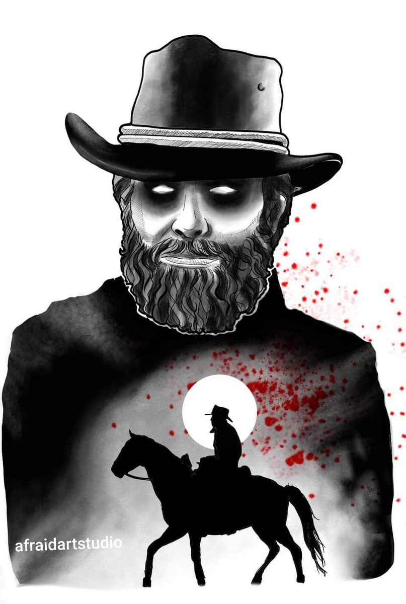 _afraidstudio_'s tweet photo. @RedDeadBase @RockstarGames #RedDeadRedemption2 #fanart #afraidartstudio #PlayStation 
My new fan art about reddeadredemtion2 
Enjoy this! 
By afraid artstudio https://t.co/IPlZmkZUGX