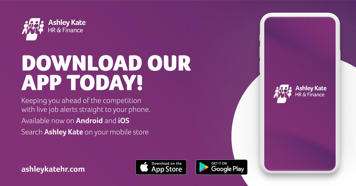 FinanceJobsHQ's tweet photo. Don't forget about our #AshleyKate app! ๐
For the latest #HR & #Finance jobs directly to your phone, simply download our 'Ashley Kate' app and choose your preferences. It's as simple as that๐๐
@AppStore @GooglePlay
#HRJobs #FinanceJobs #Pushnotifications #Iphone #Android https://t.co/ViFViJrPO0