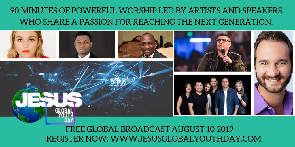 JesusGYD's tweet photo. Just announced! Manny Pacquiao, Senator of the Philippines, is joining JGYD in Manila on Aug. 8, 9 &amp; 10. Register now for the Free Global Broadcast featuring artist and speakers from around the world! https://t.co/aRWkpeBoXD. 
#mannypacquiao #jesusglobalyouthday #JGYD2019 https://t.co/CnGTDNRfIJ