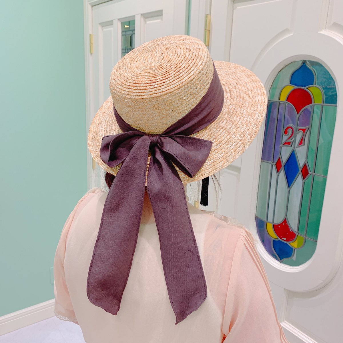 ট ইট র F I N T イクスピアリ店 New ロングリボンカンカン帽 サイドダブルリボンカンカン帽 これからの季節にマストな カンカン帽が入荷致しました 帽子は完売が早いのでお探しの方はお早めに Fint カンカン帽 新作 ディズニーリゾート