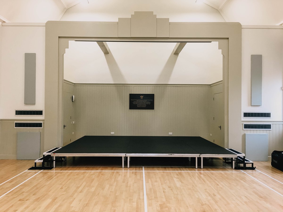 fmxevents's tweet image. Our Stagedex can be used for a variety of formats like it&apos;s pictured here for New Cumnock Town Hall! The Stagedex is easy to use therefore build time is kept to a minimum. 👏🏽 To find out more about this stage or others we have available, message us on here.
#stage #events