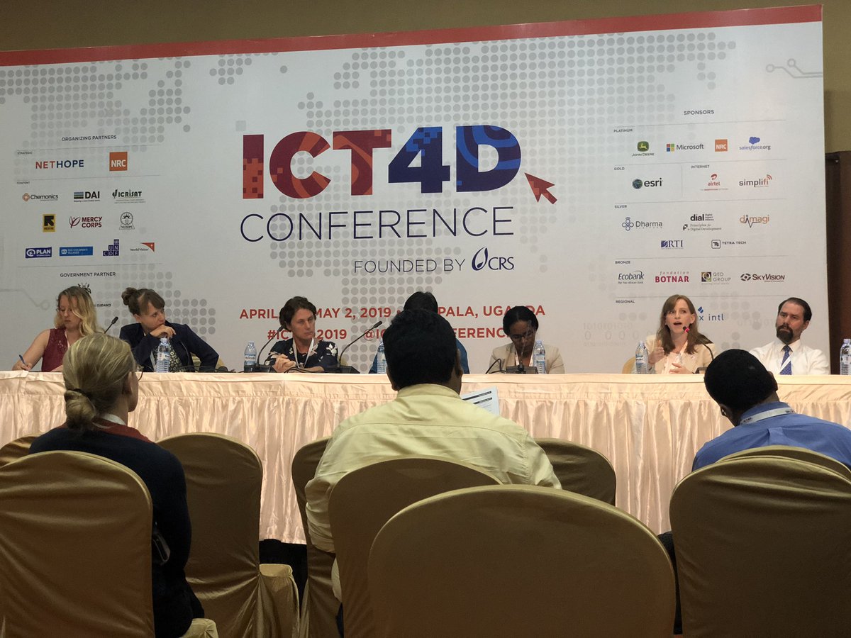 “Responsible data will be the end of #bigdata” @allana_nelson @DIAL_community #ICT4D2019 #Digitalprinciples