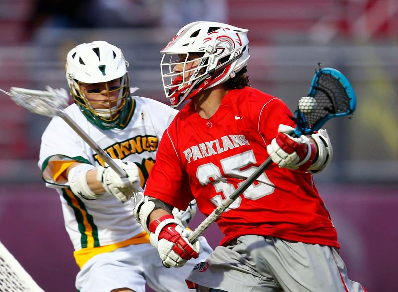Parkland boys lacrosse starts fast, beats Central in No. 1 vs. 2 clash trib.al/VtKKenS