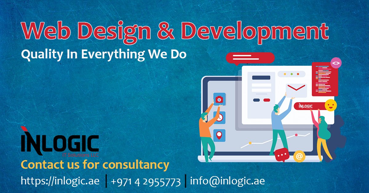 InLogicUAE's tweet photo. INLOGIC | We Develop Stunning Websites
Contactus for consultancy
https://t.co/wTTKzePF2y | +971 4 2955773 | info@inlogic.ae
#inlogic #dubai #UAE #gulf #Sharjah #AbuDhabi #YearofTolerance #WebDevelopersDubai #WebsiteDevelopmentDubai #صباح_الاربعاء https://t.co/F2oyWzioGH