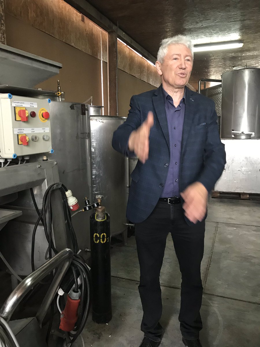 LauraBohantova's tweet photo. Wherever you travel in #Moldova, you meet a @UNDPMoldova beneficiary. Welcome to Kara-Gani local #winery in Vulcanesti, which installed #solarpanels with #UNDPEU partnership. #visitMoldova #ilovemyjob https://t.co/QsB5PDrNda