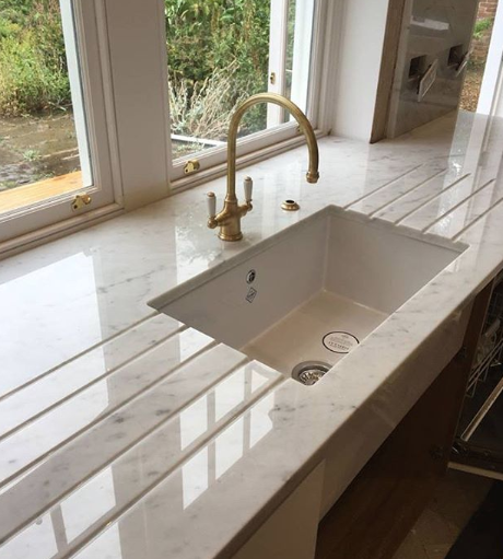 Dorewardgranite's tweet photo. Carrara Marble kitchen worktops. a stunning addition to this Essex kitchen. #carrara #marble #marbleworktop #marblefabricator #quartz #granite #quartzite #kitchens #bathrooms #interiorstyling #kitchendesign #vocking #essex https://t.co/GU1Ym5egTM