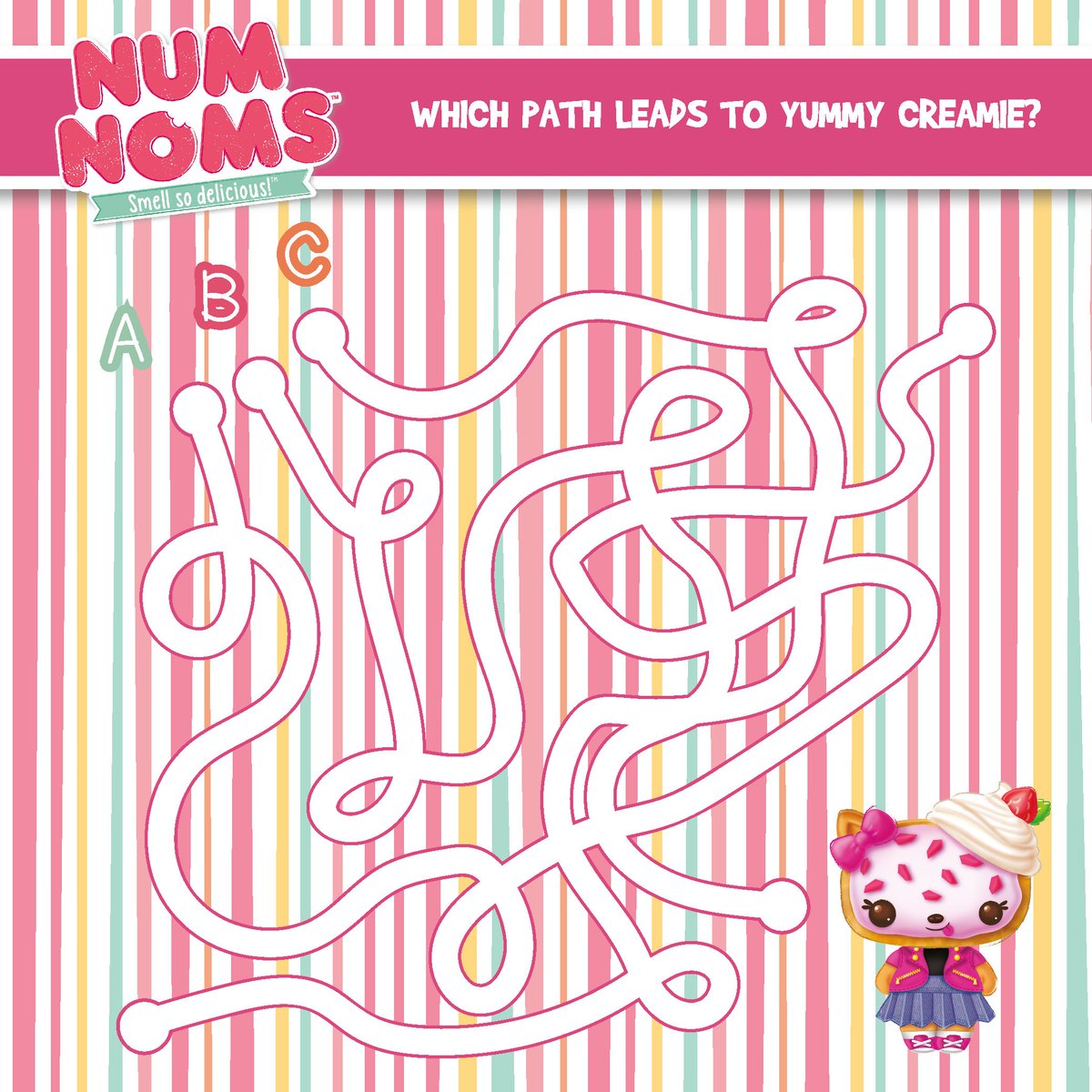 🧭 Which path leads to Yummy Creamie? 🧭

Comment your answer below 👇