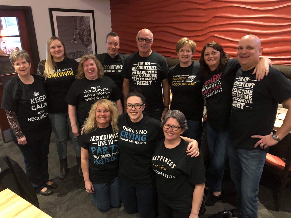 #April30thAftermath
Look at the snazzy t-shirts on these guys and gals over in our Tillsonburg office! Happy May 1st!