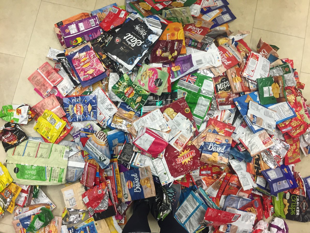 AbcyLiby's tweet photo. *SAVED FROM LANDFILL!*👇👇👇 A massive THANKS to our #library eco-heroes 👏- staff &amp; students of @AbcyLiby, @Senglibrary and @CentralSqLiby who've been reducing our waste by #recycling their crisp packets this term. Amazing work 👍🐢🦆🐳#savetheplanet #plasticpollution #noplanetB https://t.co/3paUzYu1yo