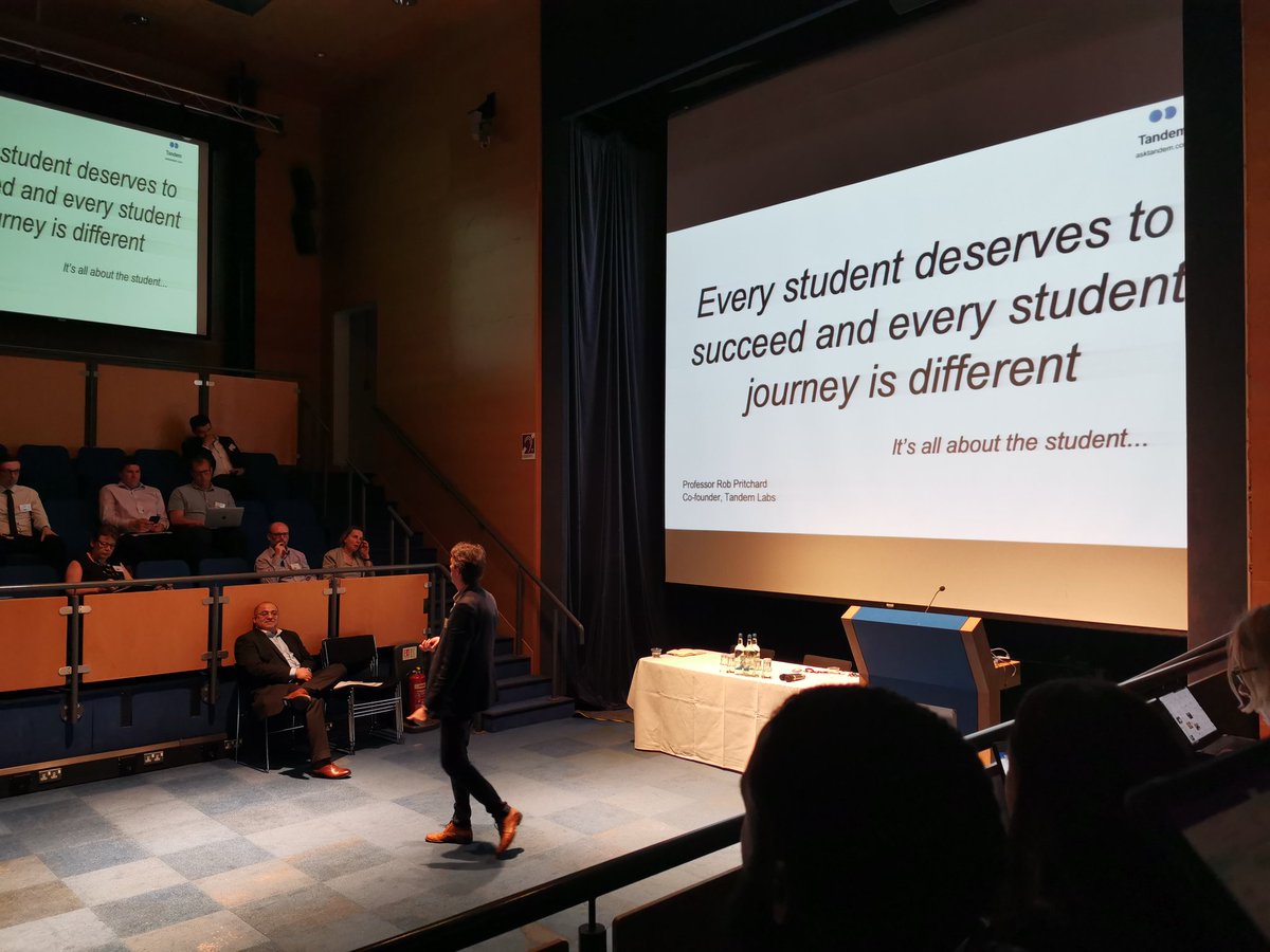 profnickmorton's tweet photo. Keynote building on our @bcucebe partnership with @itstandem to implement University Assistant @MyBCU, student engagement &amp; support app @jisc @ucisa #AI #chatbots symposium https://t.co/xqm3M5z55P