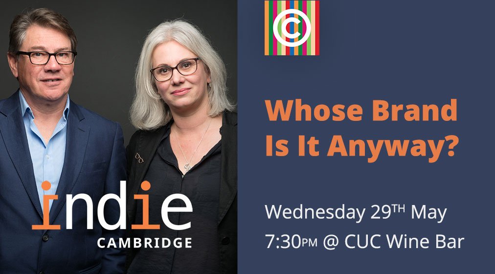camcreatives's tweet photo. * Our Next Event *

Whose Brand Is It Anyway?

Join us this month as Anne Beamish and Steve Linford tell the story of how Indie Cambridge discovered their true identity, and how it changed not only the brand but their business model too.

https://t.co/9N22KjpzTV https://t.co/w33p4mgNsT