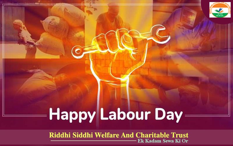 RiddhiSewa's tweet photo. Labour is the ladder through which human dignity and creative excellence are expressed. Happy Labour Day.

Riddhi Siddhi Welfare &amp; Charitable Trust - Ek Kadam Sewa Ki Or

Join us, donate or just spread the word.

#happylabourday #riddhisiddhiwelfareandcharitabletrust https://t.co/Uw6zs5GQr1
