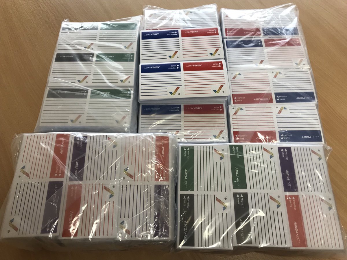 Remember the days when you could go into a shop and buy new floppy disk labels ?   Restocked now:    

amigakit.amiga.store/product_info.p… #floppydisk