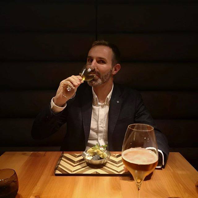 Ian_Pyott's tweet image. Learning form the best gastronomes. Getting lucky to be seated next to @christophe_roure and his lovely wife. On the way out chef @anthonygenovesechef was waiting for us to say goodbye - what an honor and thank you for the unforgettable night! We hope yo… bit.ly/1qCVNQo