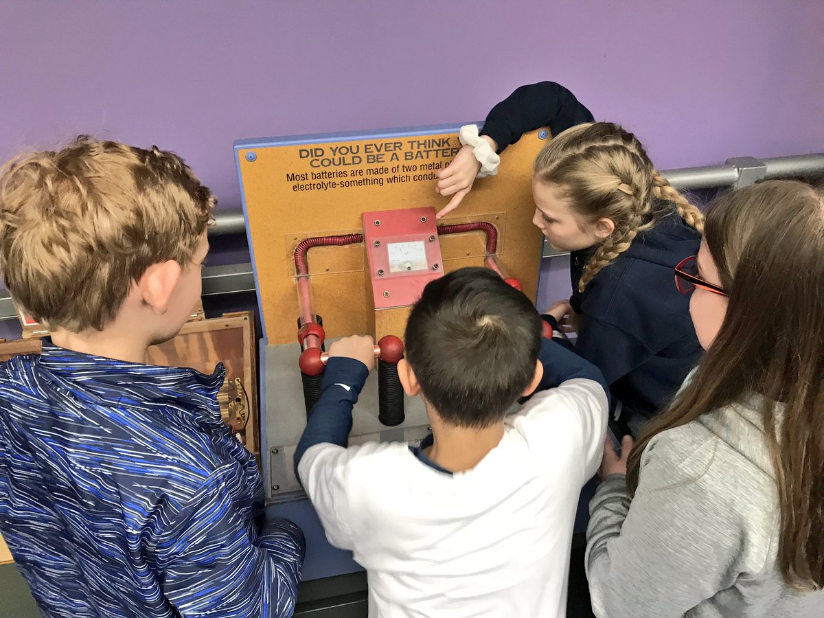 MrsHoersch's tweet photo. I loved the excitement I heard when students found an exhibit about something they learned about in class #stjoelockport https://t.co/zENcYDGCpT