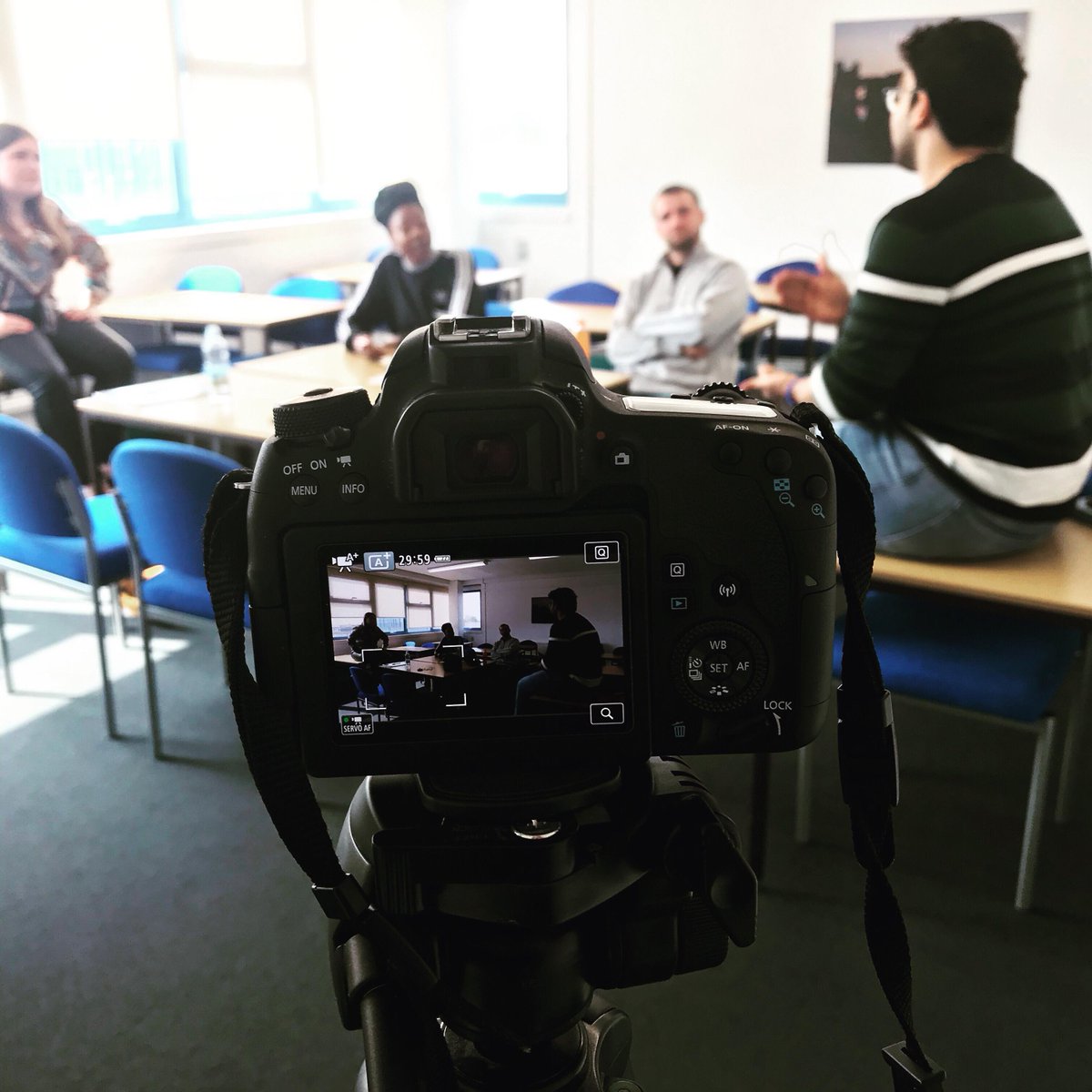 Ready, Set, GO!
Our first interview and the first step of making the film!
We are one step closer to find out what makes a leader.

<a href="/Aspire2Be/">Aspire 2Be</a> <a href="/a2b_ibroadcast/">iBroadcast 📺🎤📝🎥📻</a> <a href="/SwanseaUni/">Swansea University</a> <a href="/cosmostavros/">Stav</a> #swanseauniversity #swanseaSEA #swanseaalumni #ibroadcast