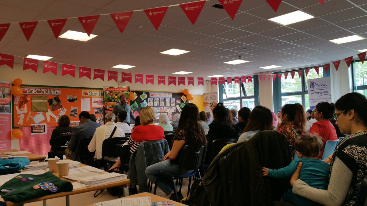 Attending the launch of Empower-Equip-Enjoy at Oasis Hob moor Hub 
#WMnow WMPonline