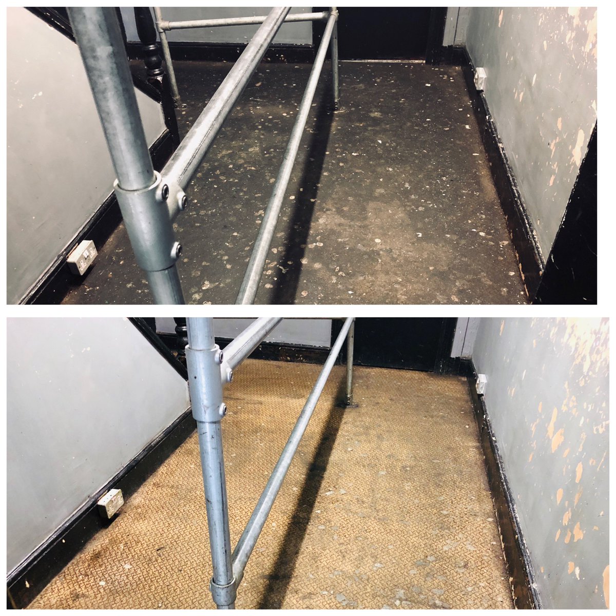 Did you know we hire PROCHEM carpet cleaning machines? These photos came from one of our customers who hired a Fivestar carpet cleaner to clean their nightclub. Its work in progress, but huge improvement so far.. <a href="/ProchemEurope/">Prochem Europe Ltd.</a>