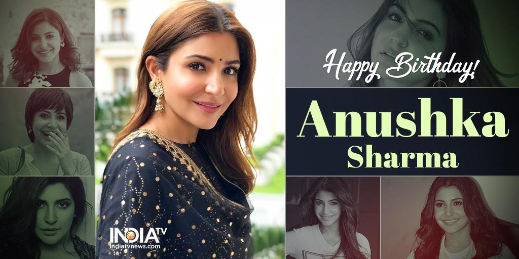 HAppy birthday to anushka sharma may u have bright future a head 