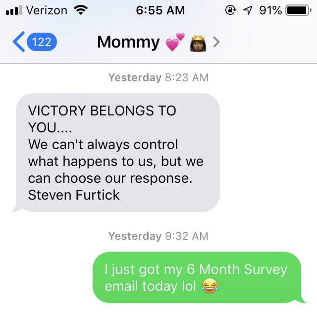 CantDenyNi's tweet photo. Iβve been having a rough few weeks at my job and my parents are tag teaming to build me up. Thank you, God. #keepFAITHinG yβall ! https://t.co/CpujoMCQWn