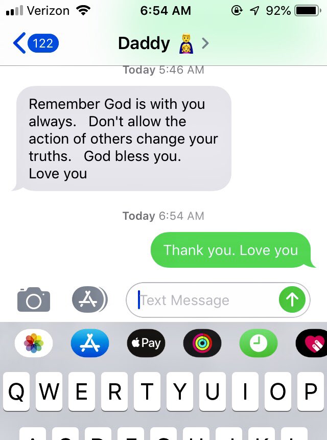 CantDenyNi's tweet photo. Iβve been having a rough few weeks at my job and my parents are tag teaming to build me up. Thank you, God. #keepFAITHinG yβall ! https://t.co/CpujoMCQWn