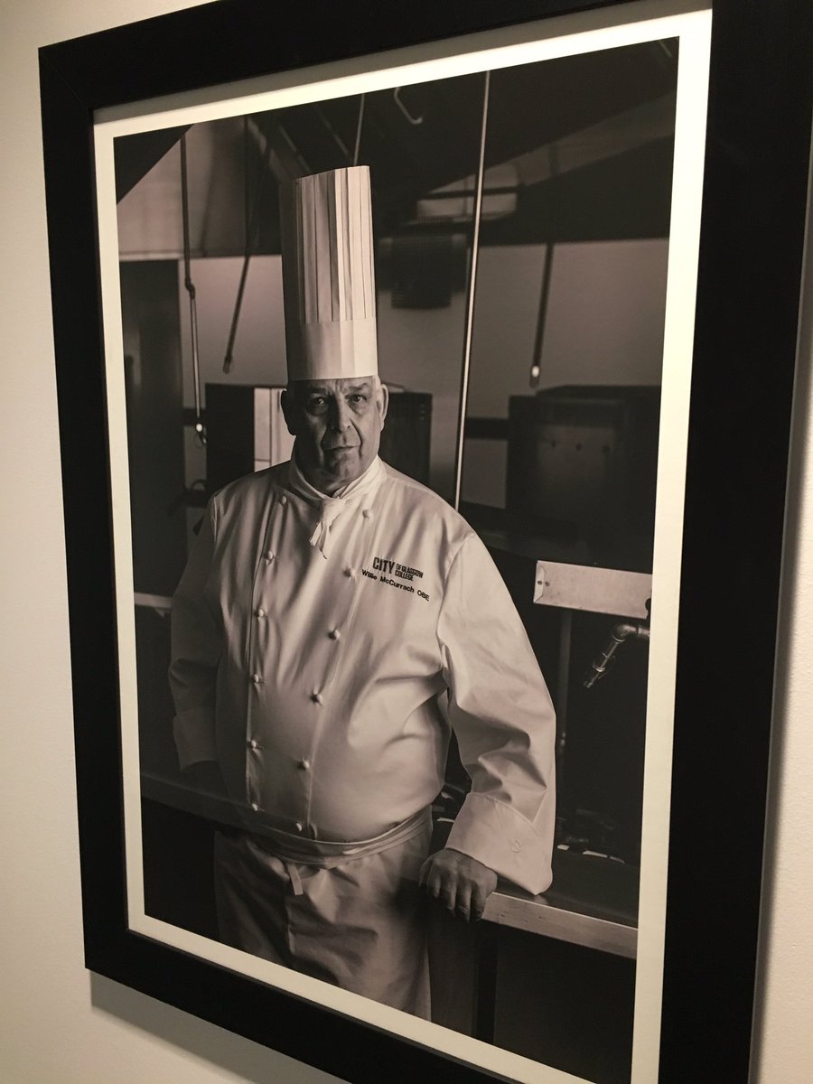 tedtrek69's tweet photo. Well, the big day has arrived! #Legend @WMccurrach has left the building- now retired from @CofGCollege an amazing photo now hangs in the kitchen corridor. 41+ years in Education https://t.co/W4Gygzcb15