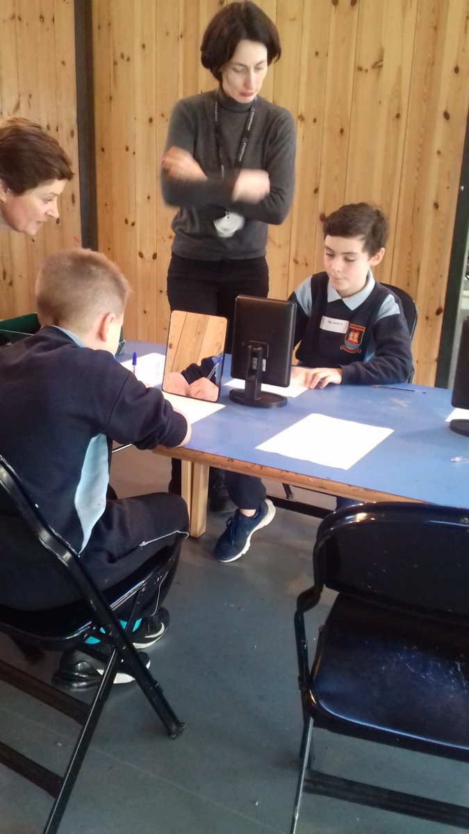 STEMstbrendans's tweet photo. Using our senses 4th class @MsMcCarthy10 https://t.co/phA5tmTHhF