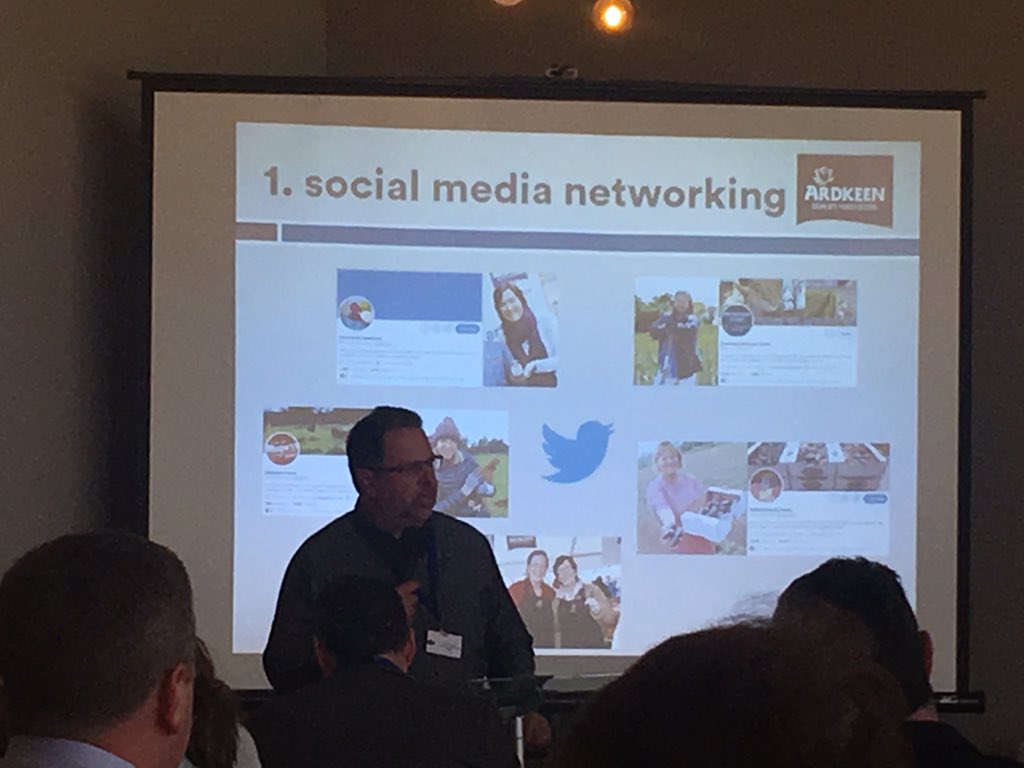 BUCANIER PROJECT (@bucanierproject) on Twitter photo Great to hear Colin Jephson <a href="/ardkeengrocer/">Colin Jephson</a> from <a href="/ArdkeenQFS/">Ardkeen Quality Food</a> talk about the importance of collaboration and building relationships in the food industry, whether on social media, with industry, online etc
#EUIrelandWales #EUFundscymru #WFFSEFoodSummit Great to hear Colin Jephson <a href="/ardkeengrocer/">Colin Jephson</a> from <a href="/ArdkeenQFS/">Ardkeen Quality Food</a> talk about the importance of collaboration and building relationships in the food industry, whether on social media, with industry, online etc
#EUIrelandWales #EUFundscymru #WFFSEFoodSummit