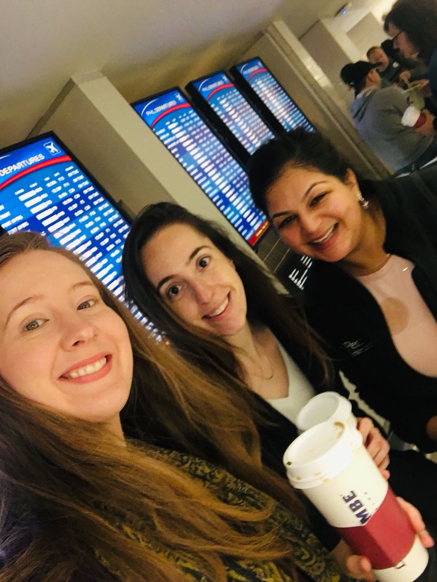LinneacolleenM's tweet photo. Headed to Portland for #AGS19 with @AlysonMichener and @drrshah. #AGSProud #WomenInMedicine #AGS @AmerGeriatrics https://t.co/ItdJBpLUYt
