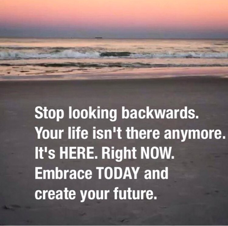 It’s so easy to let the mistakes or baggage of the past weigh us down. To tell us we can’t or we’re not enough. All lies. Stop looking backwards. Your life isn’t there anymore. It’s HERE. It’s NOW. Embrace today and create your future. I believe there is a bigger plan for you.