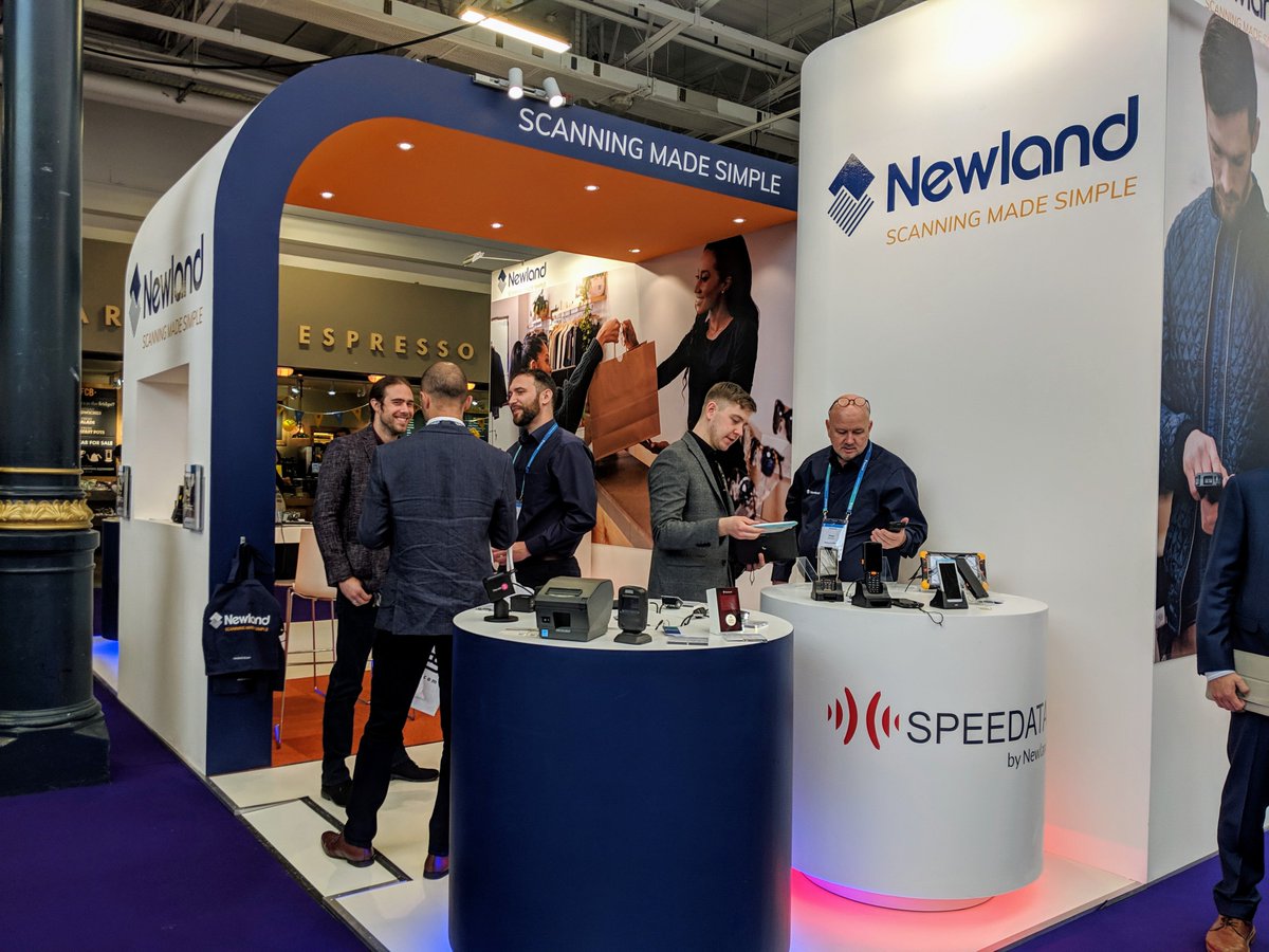 We're kicking off day 1 of #RetailExpo2019 in London. Stop by our booth at 5F40 to check out our devices or just to say hello!