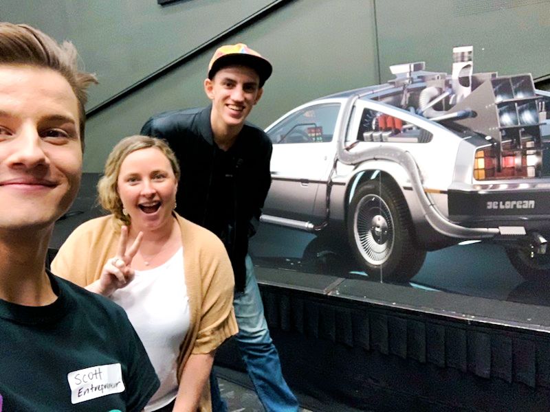 Another incredible day it is jam-packed with mentor magic and mind-blowing year 10 Delorean students from Glasshouse Christian College.