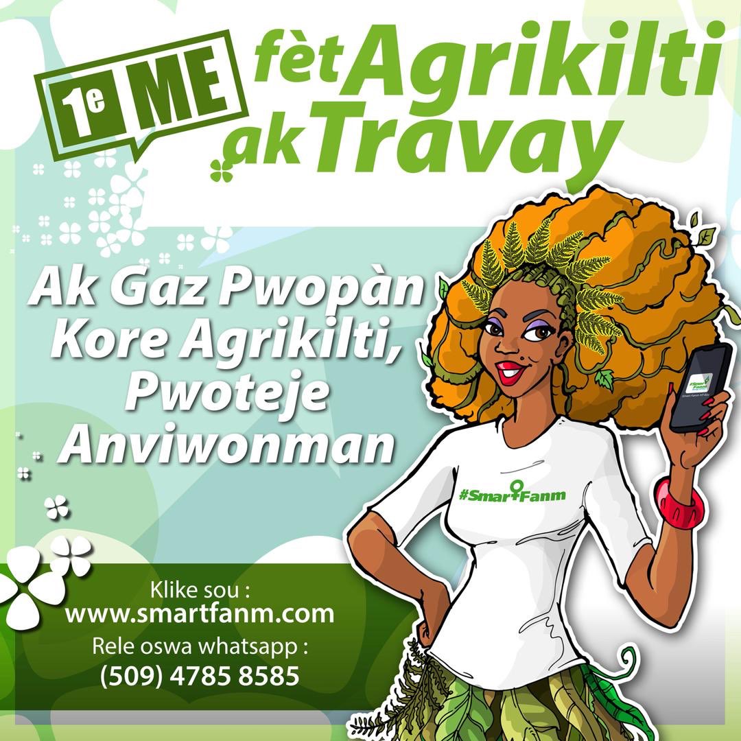 SmartFanm's tweet photo. Amelyore biznis ou.  Ak pwopan wa p travay nan pi bon kondisyon, li pi rapid, pi pwop e li pi ekonomik.

Kore Ti Biznis e wa p tou kore Agrikilti e pwoteje anviwonman.

Bòn fèt agrikilti ak travay!

 #SmartFanm #womenempowerment #GreenEnergy #Earth #Fèyonjès https://t.co/VGCFMIRu2J