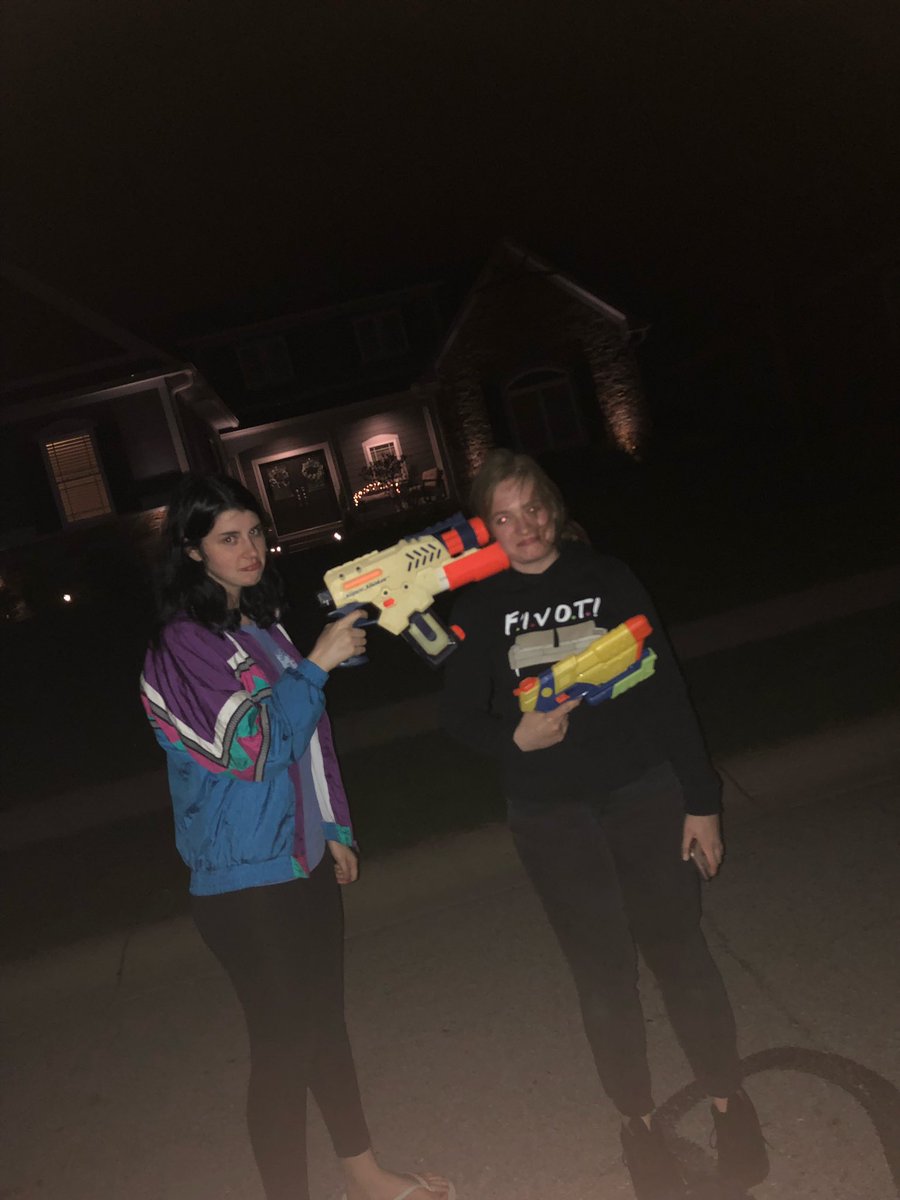Last night Mo Decraene got killed by Savannah Baker as she tricked her into thinking she would help Mo get her target! 

THEN Kyle Biggerstaff is assassinated by Ryan Holleman in the parking lot of Taco Bell after he and Mo go out to mourn Mo’s death in the game.