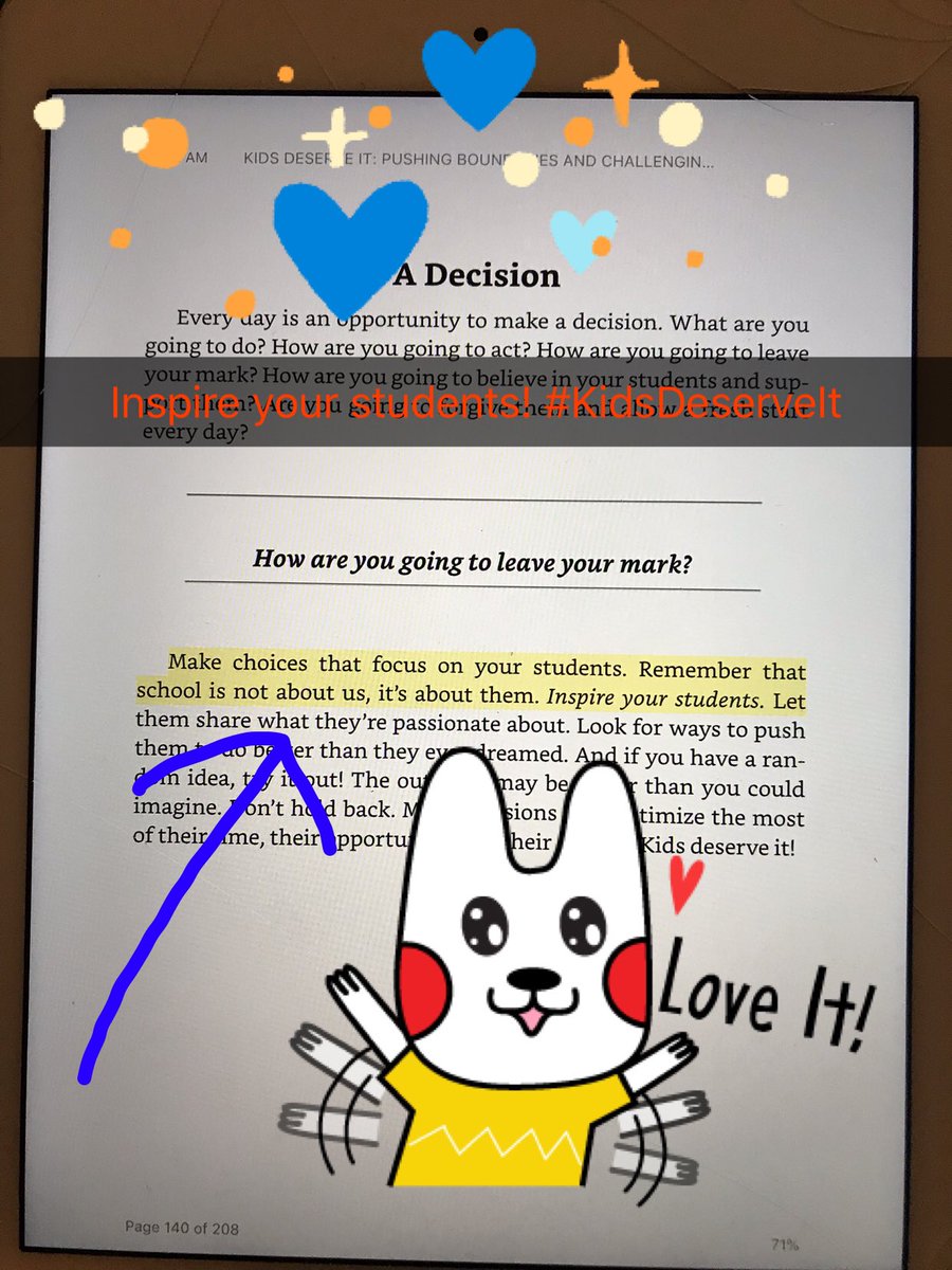 MRmusiclady's tweet image. Another favorite quote. #booksnap #ROEBookstudy #KidsDeserveIt @ROE_26_33_PD @mradamwelcome @TechNinjaTodd