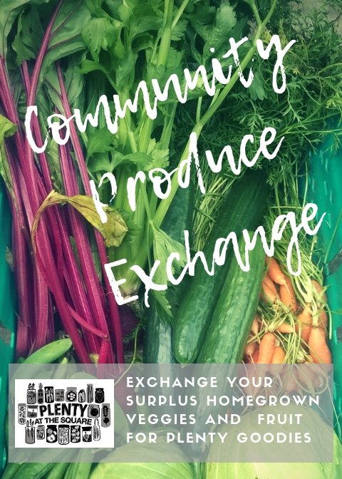 We love our community trading scheme.  Bring in your homegrown veg and exchange it for Plenty Goodies. 
Particularly keen to get our hands on rhubarb at the moment for cordials and other tasty treats. #localfood