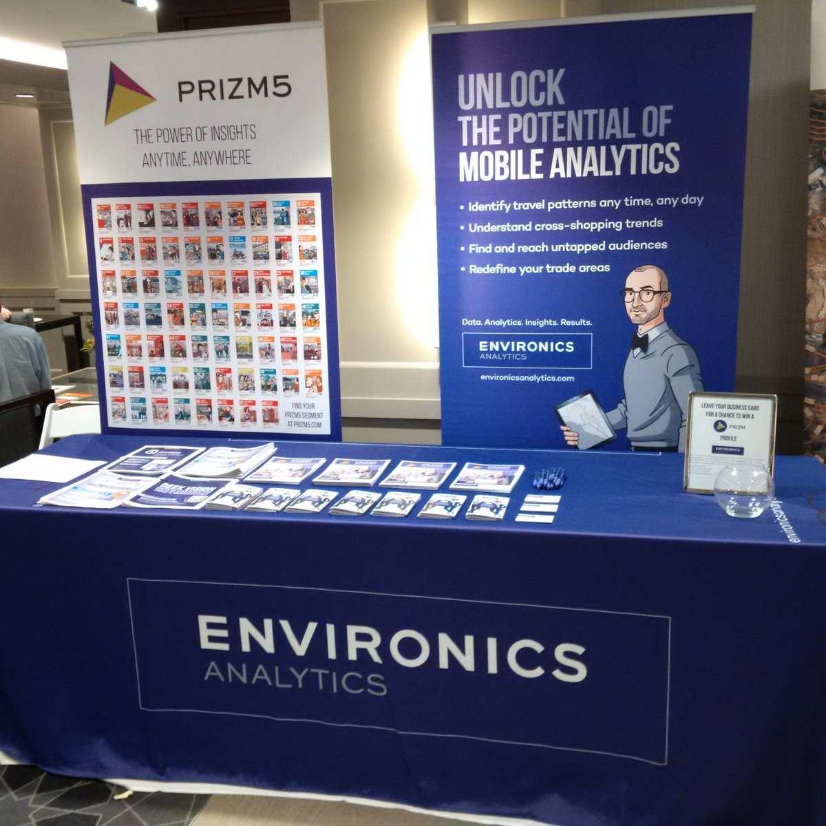 hhibbertEA's tweet photo. We're at #BeSpatial19 visit us to learn about the power of insights anytime, anywhere. @EnvironicsA @BeSpatialON https://t.co/rXiBhZJgcD