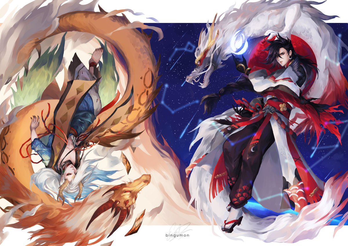 Now I can sleep peacefully. /hahanope #Onmyoji 阴 阳 师 #IchimokuRen #Susabi 一...