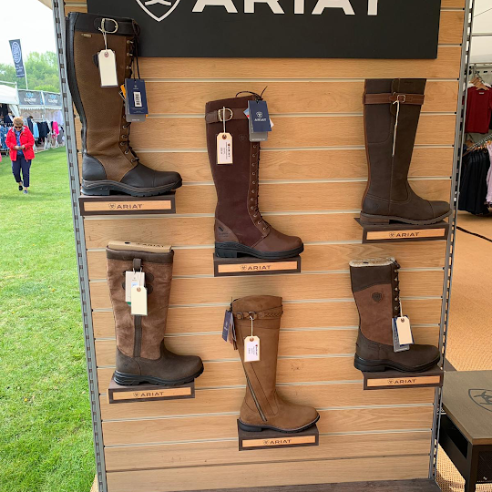 bredonshooting's tweet photo. Visit our exciting stand @bhorsetrials this week. We are exhibiting at 169 Swangrove Street. New collections from Orca Bay, Schoffel, RMWilliams, Brook Taverner Tweed, Pioneros Polo Belts and so much more. #badmintonhorsetrials #schoffel #orcabay #deckshoes #countryclothing https://t.co/lxYxf0DODa
