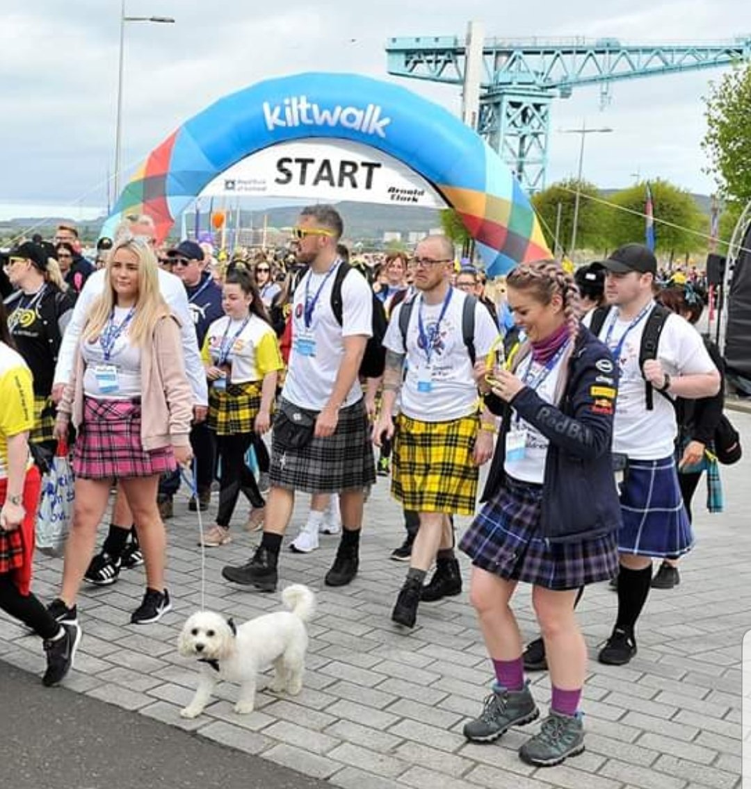 @pulse_breakfast <a href="/Amynelsonxx/">AmyOnPulse</a> <a href="/thekiltwalk/">Kiltwalk</a> Fab photo of you and wee Arthur #Proudtobeadreammaker #SmallbutMighty #Charity #kiltwalk