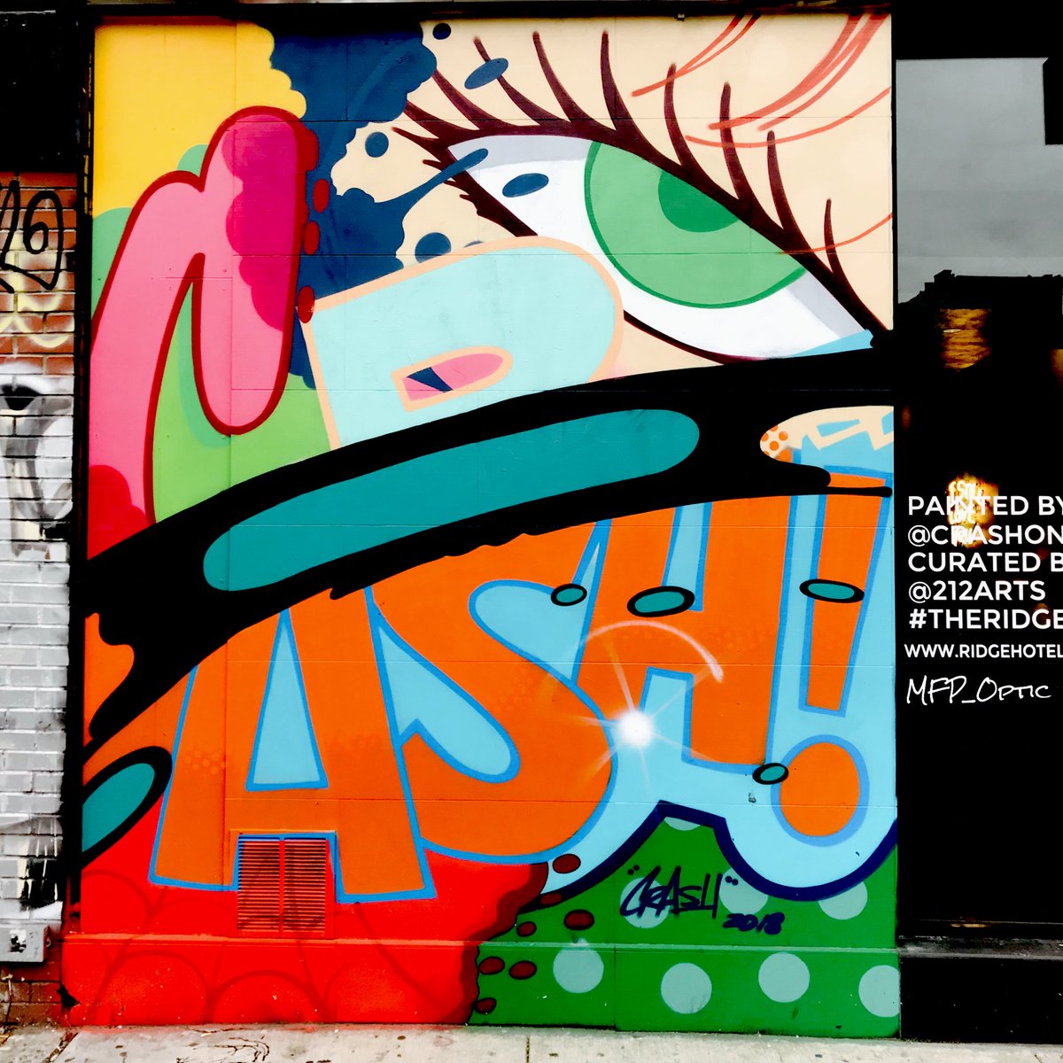MFP_Optic's tweet photo. The day #humpday came in with a #crash 😜 @CrashOner ✌️ #graffiti #nycgraffiti #throwie #streetphotography #urbanphotography #streetart #nyc #cityscapes #views #urbanart #aerosolart #spraypaintart #streetartistry #graffitilovers #stickerbomb #stickerart #vandal #vandalism #mural https://t.co/Dr3fu12giM