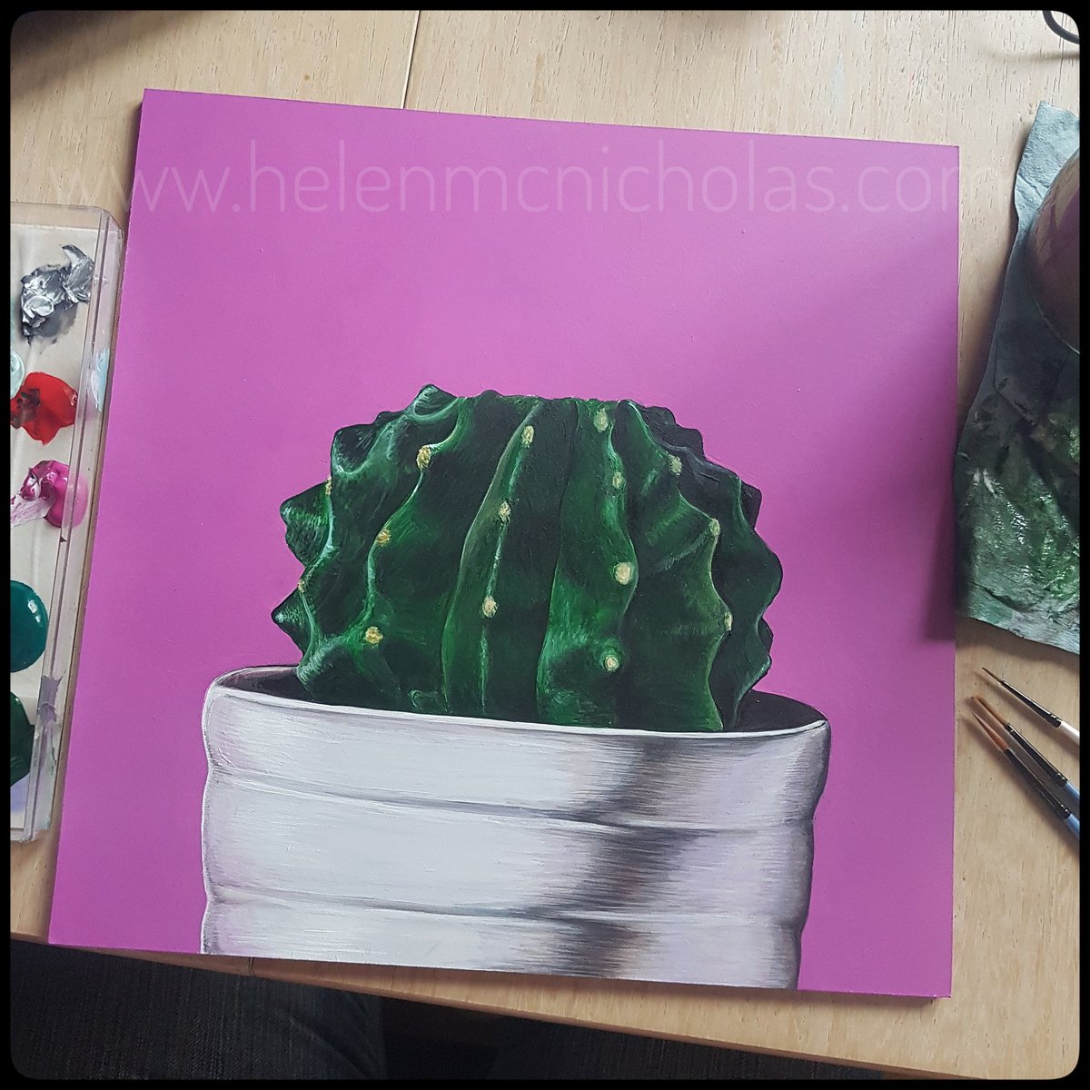 HelenMcNich's tweet photo. I've got a bald cactus 😲

#ooermissus #doesntlookright #bringonthespikes 

🌵 https://t.co/S5uHvjp1ks