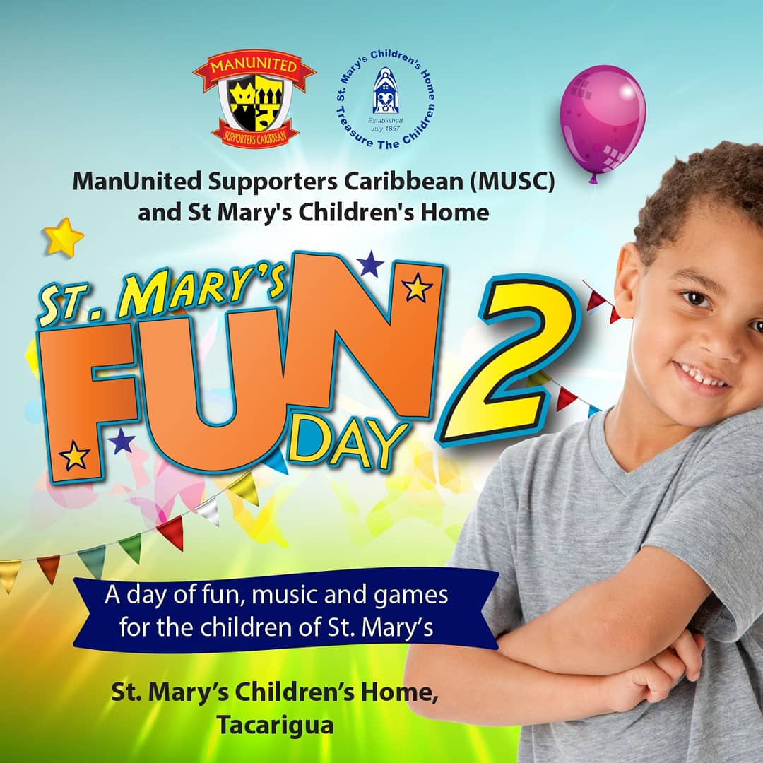 TnTOfficialSC's tweet photo. St Marys Fun Day 2, a day of fun, music and games for the children. Anyone interested in giving or volunteering MUSC doing our part to improve our communities.
#ManUnitedCaribbean #keepgrinding #UnitedFamilyUnited #ManUtdSC #charitytuesday #Volunteer #Funday #charity https://t.co/351YKd42hK