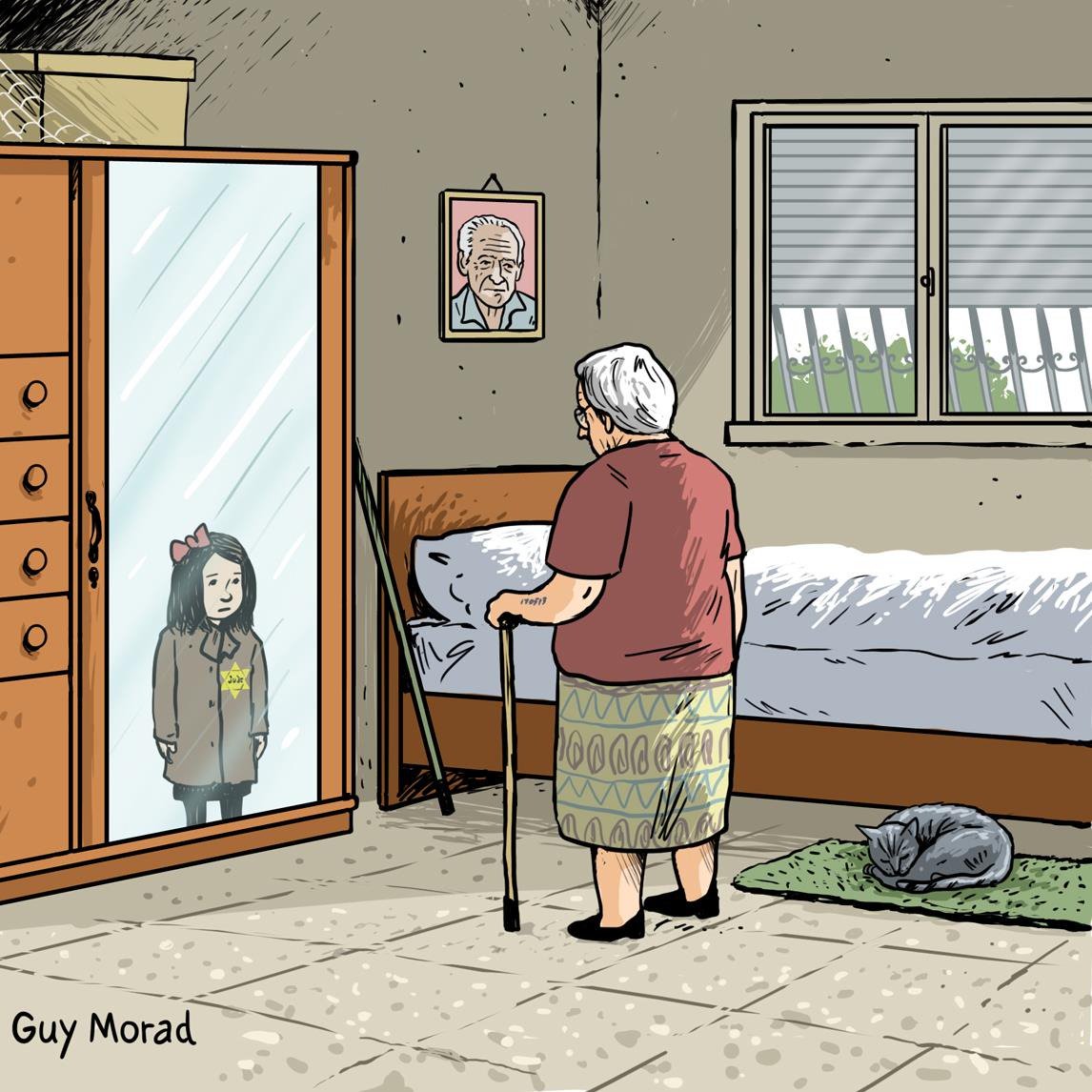 Desde esta noche marcamos el Día de Conmemoración del #Holocausto.

Este día es un momento para recordar a los 6 millones asesinados y rendir tributo a los sobrevivientes, que con su perseverancia y testimonio, son un ejemplo para el mundo. 

Fuente: <a href="/ticartoonprojec/">TICP (The Israeli Cartoon Project)</a> / Guy Morad