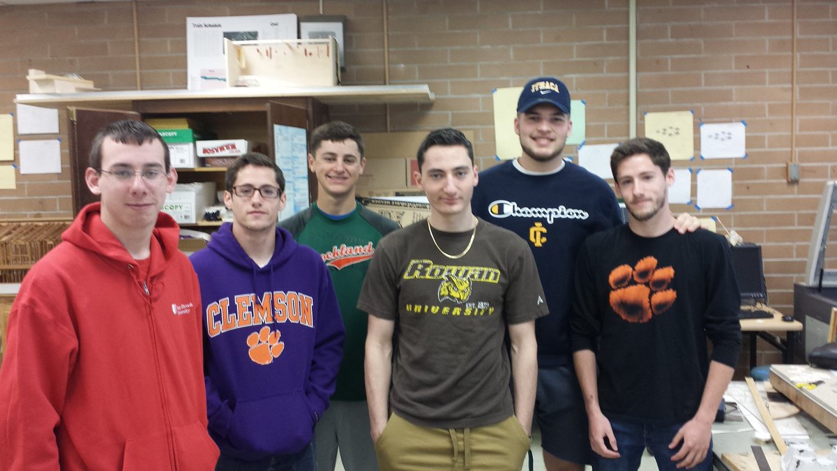 NRTechEd's tweet image. #CollegeSigningDay @NRRedRaider @NRTechEd  Academy of Engineering students representing their college choice today.